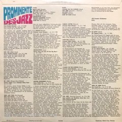 Prominente Des Jazz LP Plak
