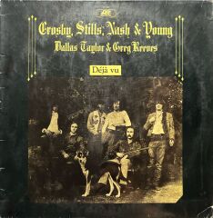 Crosby, Still, Nash, & Young Deja Vu Double LP Plak