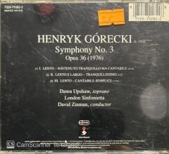Henryk Gorecki Symphony No.3 CD