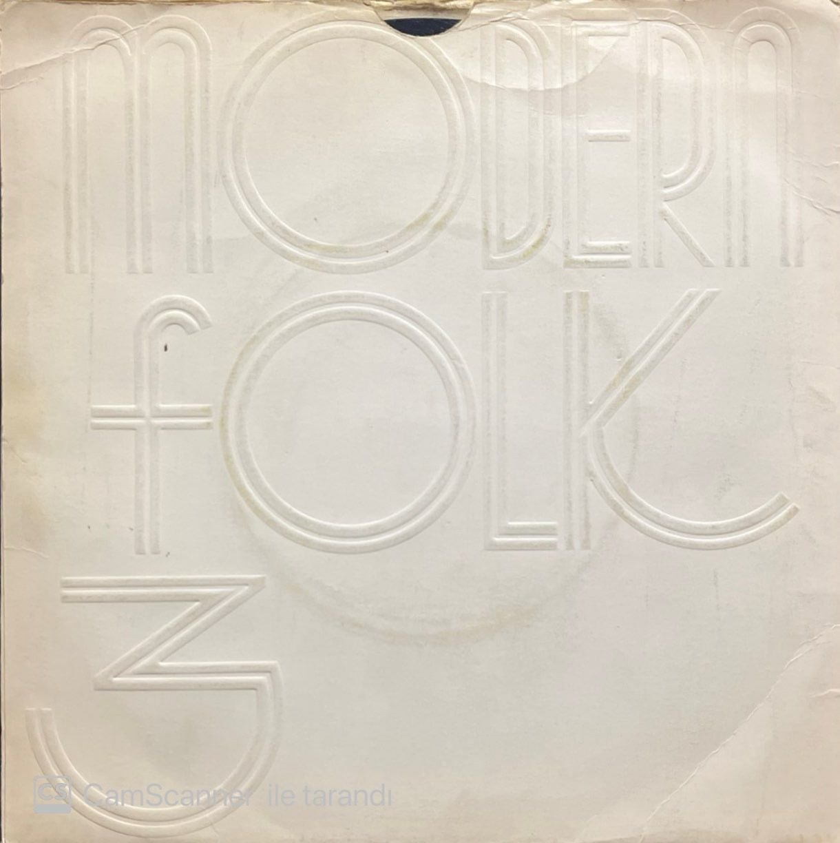 Modern Folk Üçlüsü Klasikler 1 45lik Plak