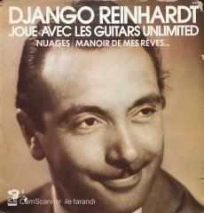Django Reinhardt Joue Avec Les Guitars Unlimited LP Plak