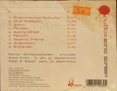 Nu Box Sonic Screen CD
