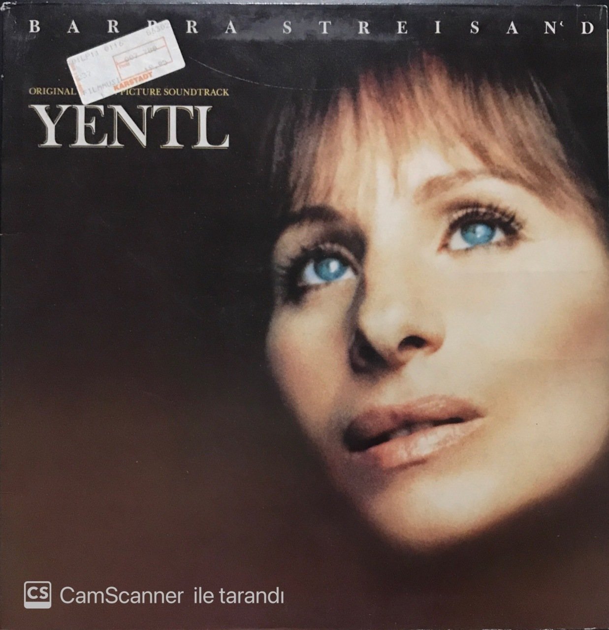 Barbra Streisand Yentl Soundtrack LP Plak