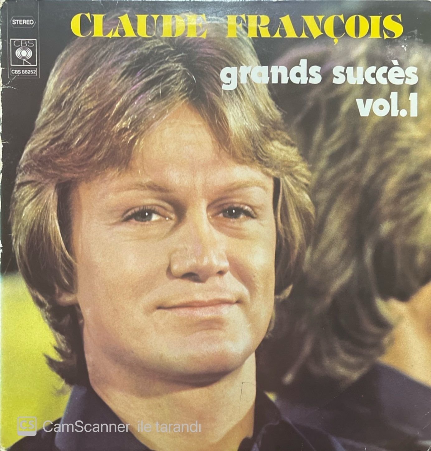 Claude François Grands Succes Vol.1 Double LP Plak