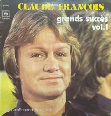 Claude François Grands Succes Vol.1 Double LP Plak