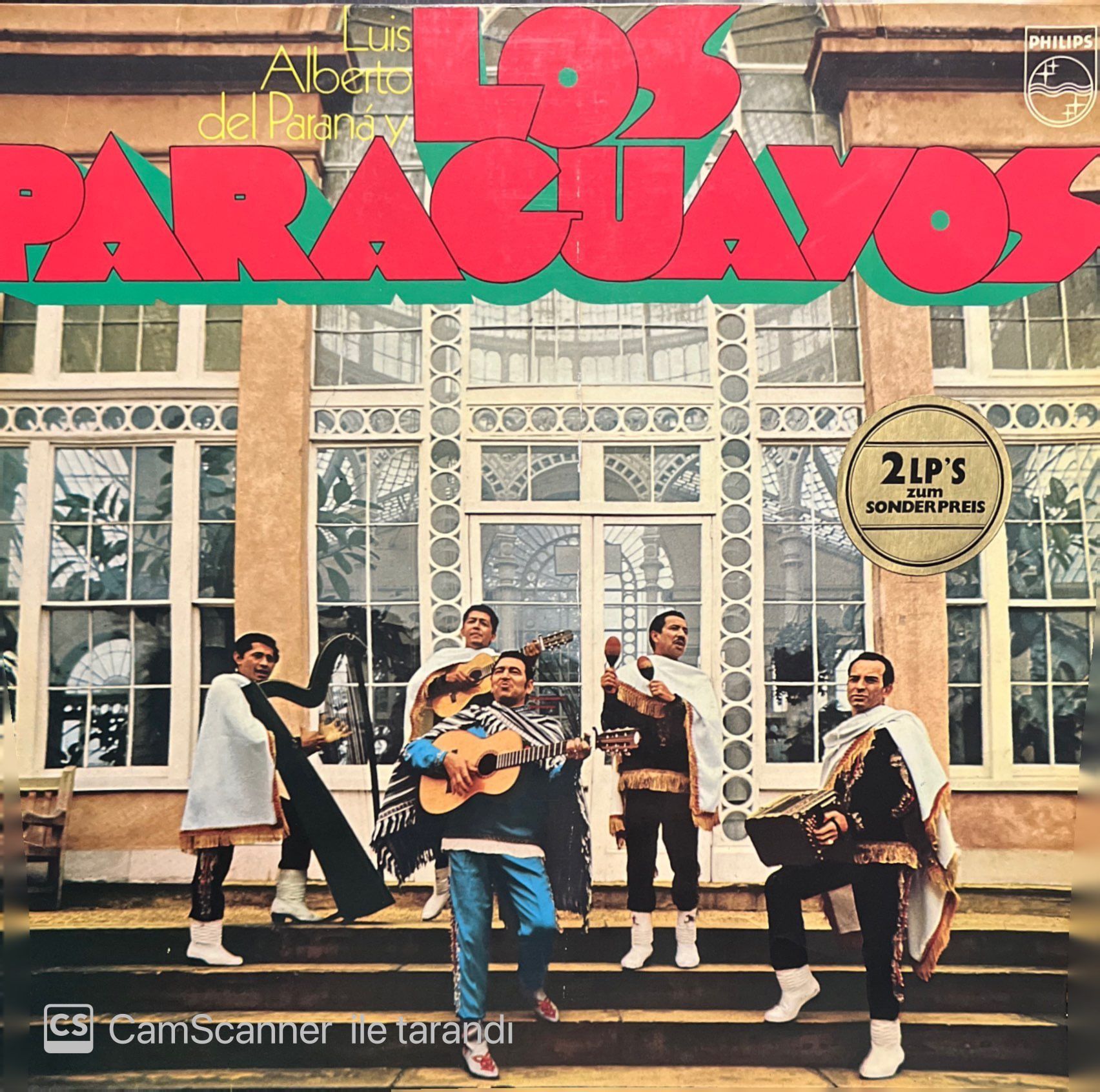 Los Paraguayos Double LP Plak
