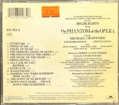 The Phantom Of The Opera CD