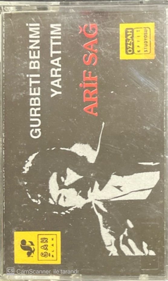 Arif Sağ Gurbeti Benmi Yarattım Kaset