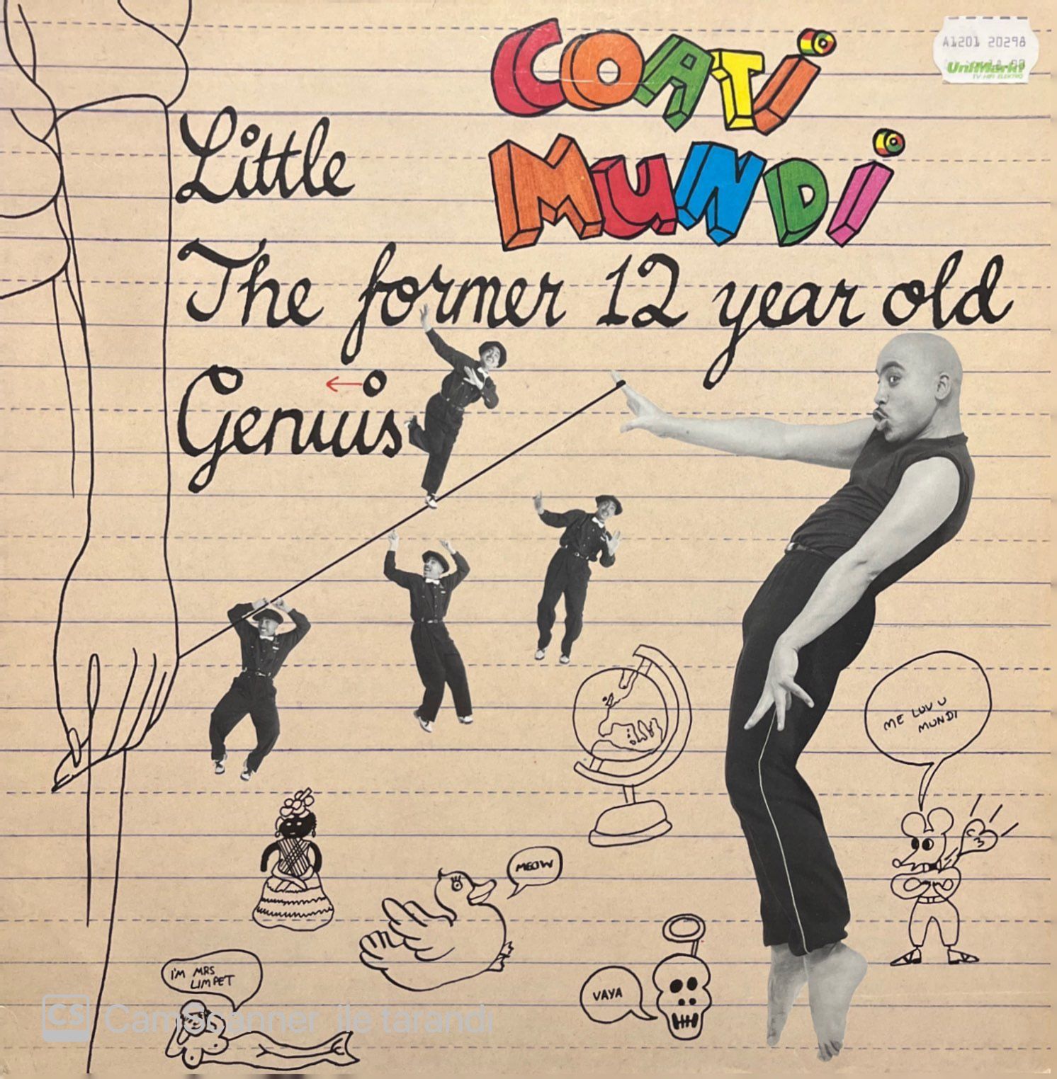 Coati Mundi The Former 12 Year Old Genius LP Plak