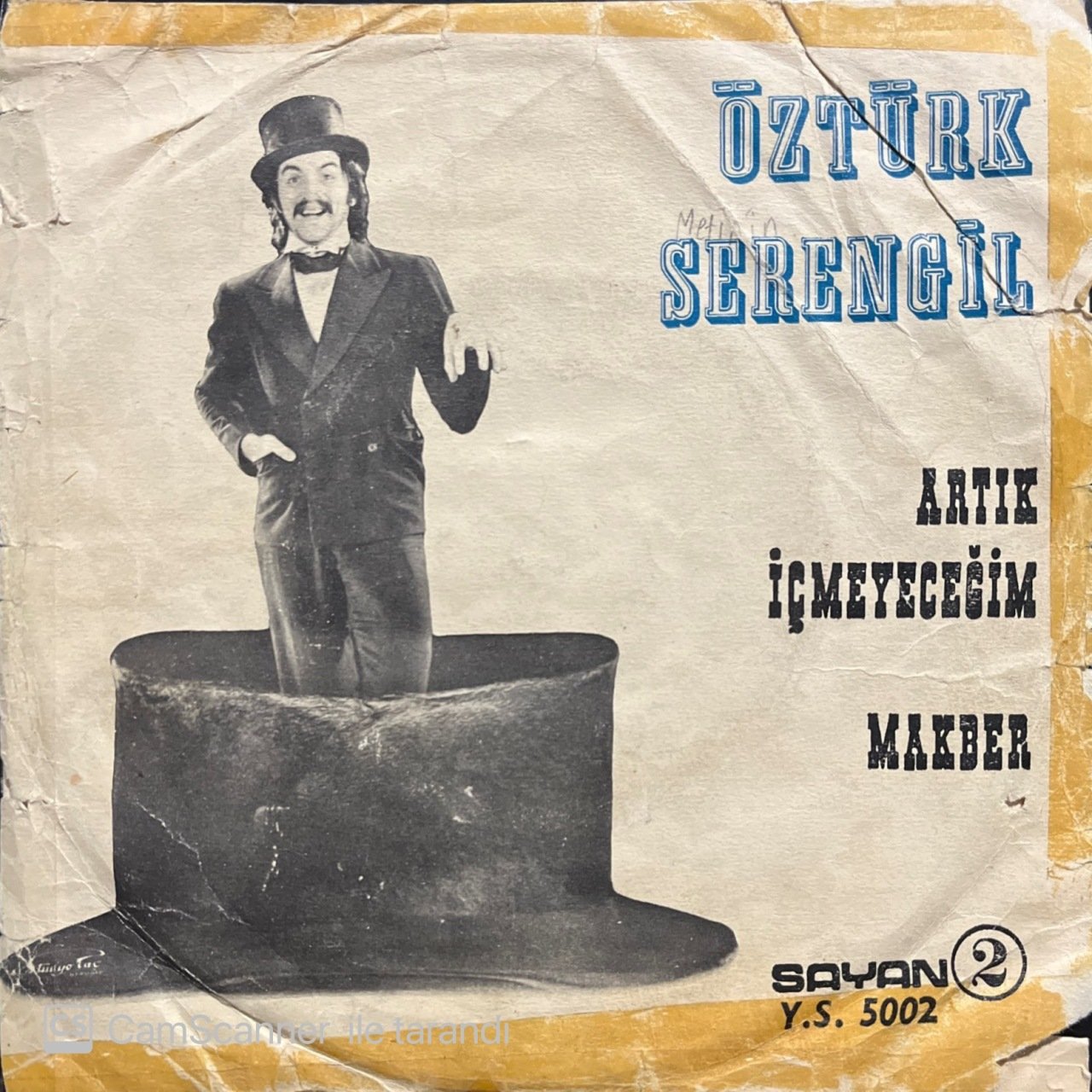 Öztürk Serengil Artık İçmeyeceğim 45lik Plak