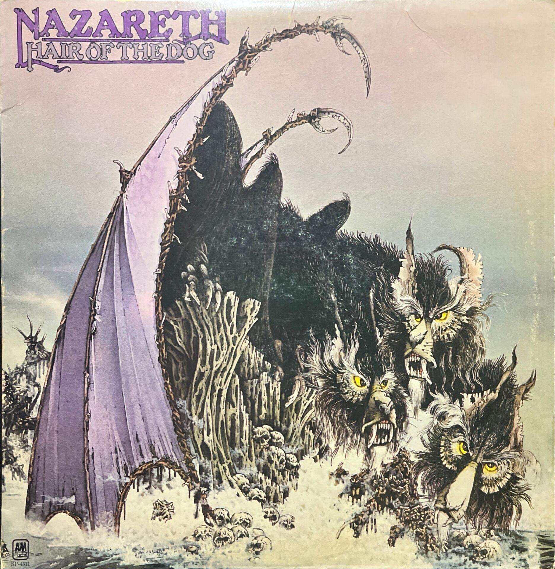 Nazareth Hair Of The Dog LP Plak
