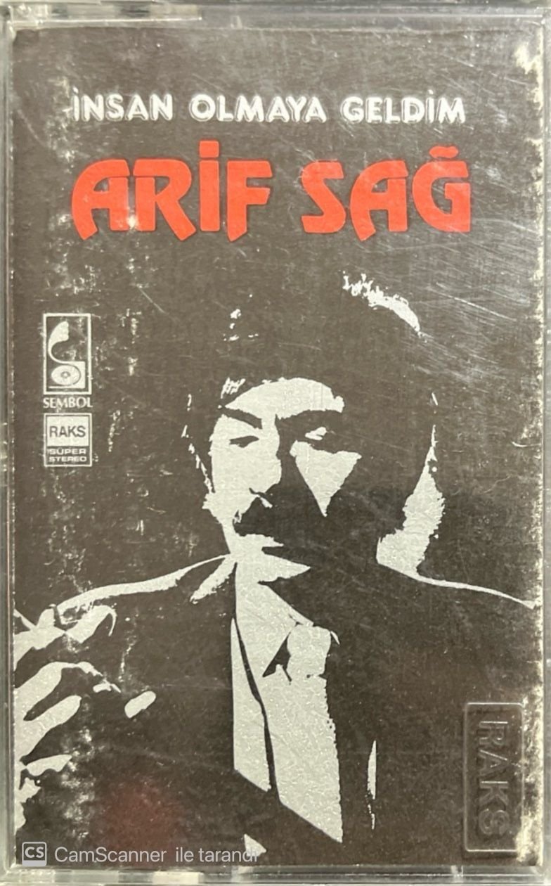Arif Sağ İnsan Olmaya Geldim Kaset