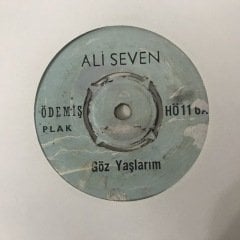 Ali Seven Gözyaşlarım Depo Malı 45lik Plak