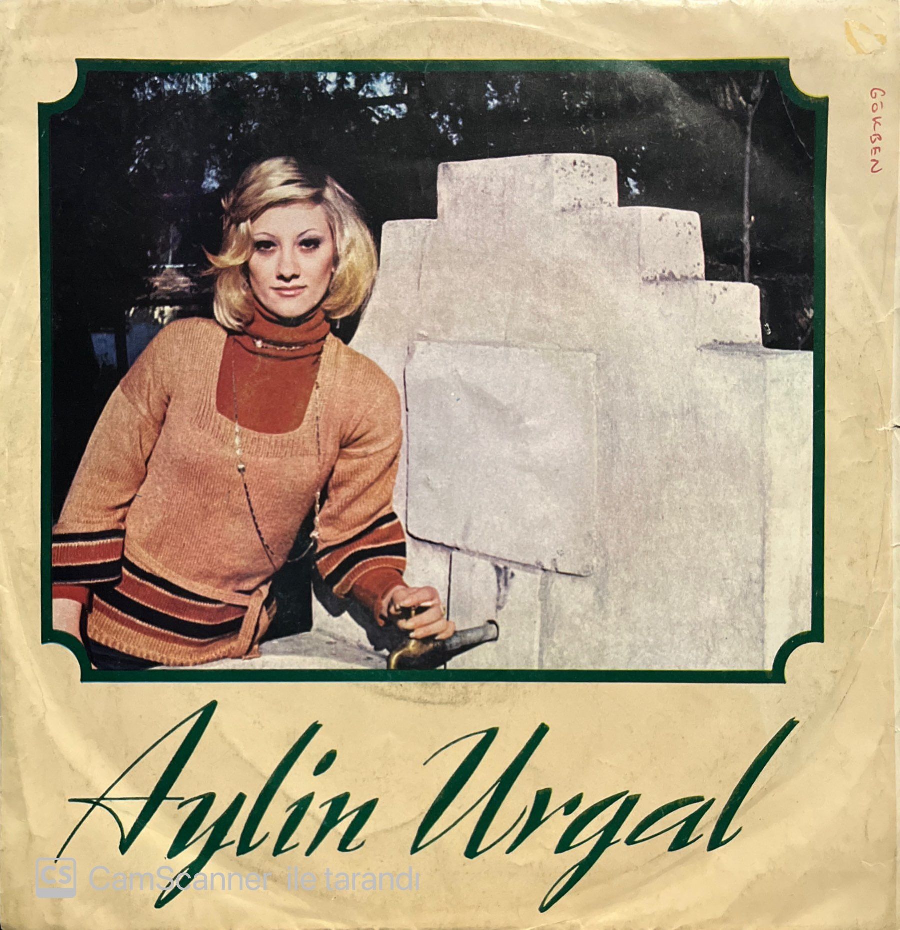 Aylin Urgal Sen Yarattın Beni 45lik Plak