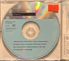 Eric Clapton Pilgrim Promo CD