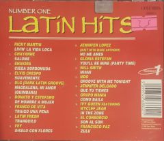 Number One Latin Hits  CD