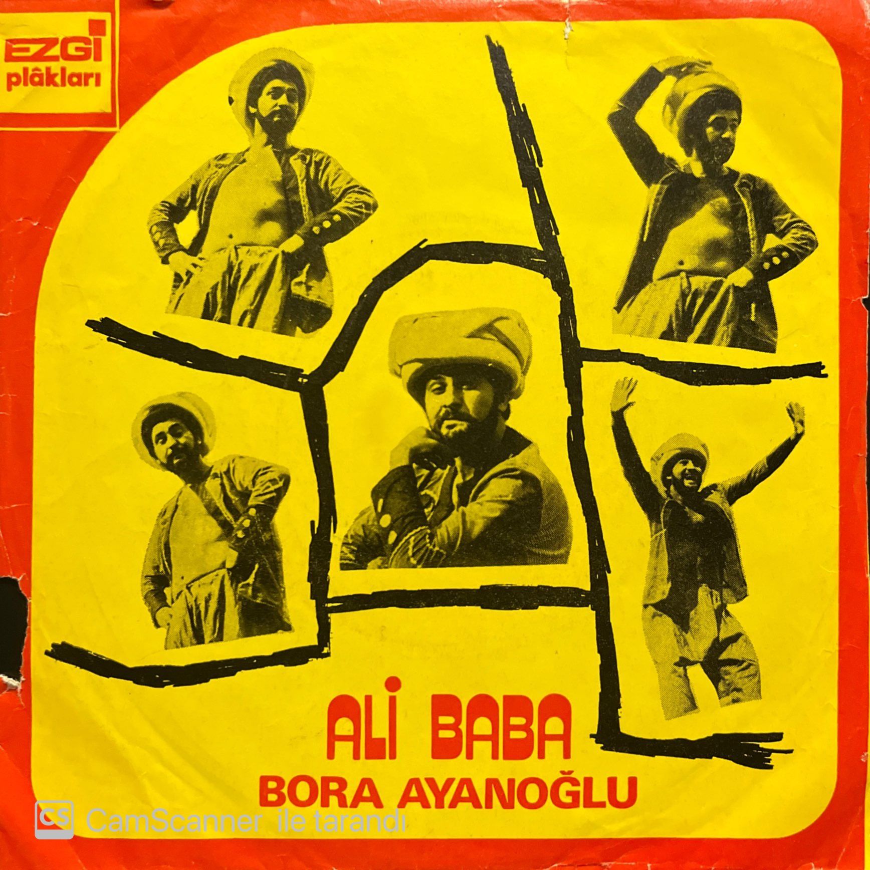 Bora Ayanoğlu Ali Baba 45lik Plak