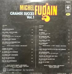 Michel Fugain Grands Succes Vol.1 Double LP Plak