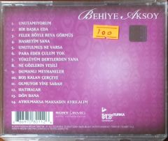 Behiye Aksoy Türk Sanat Müziği Açılmamış Jelatininde CD