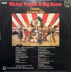 Michel Fugain & Big Bazar Chante... Greatest Hits LP Plak