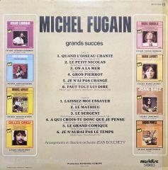 Michel Fugain Grands Succes LP Plak