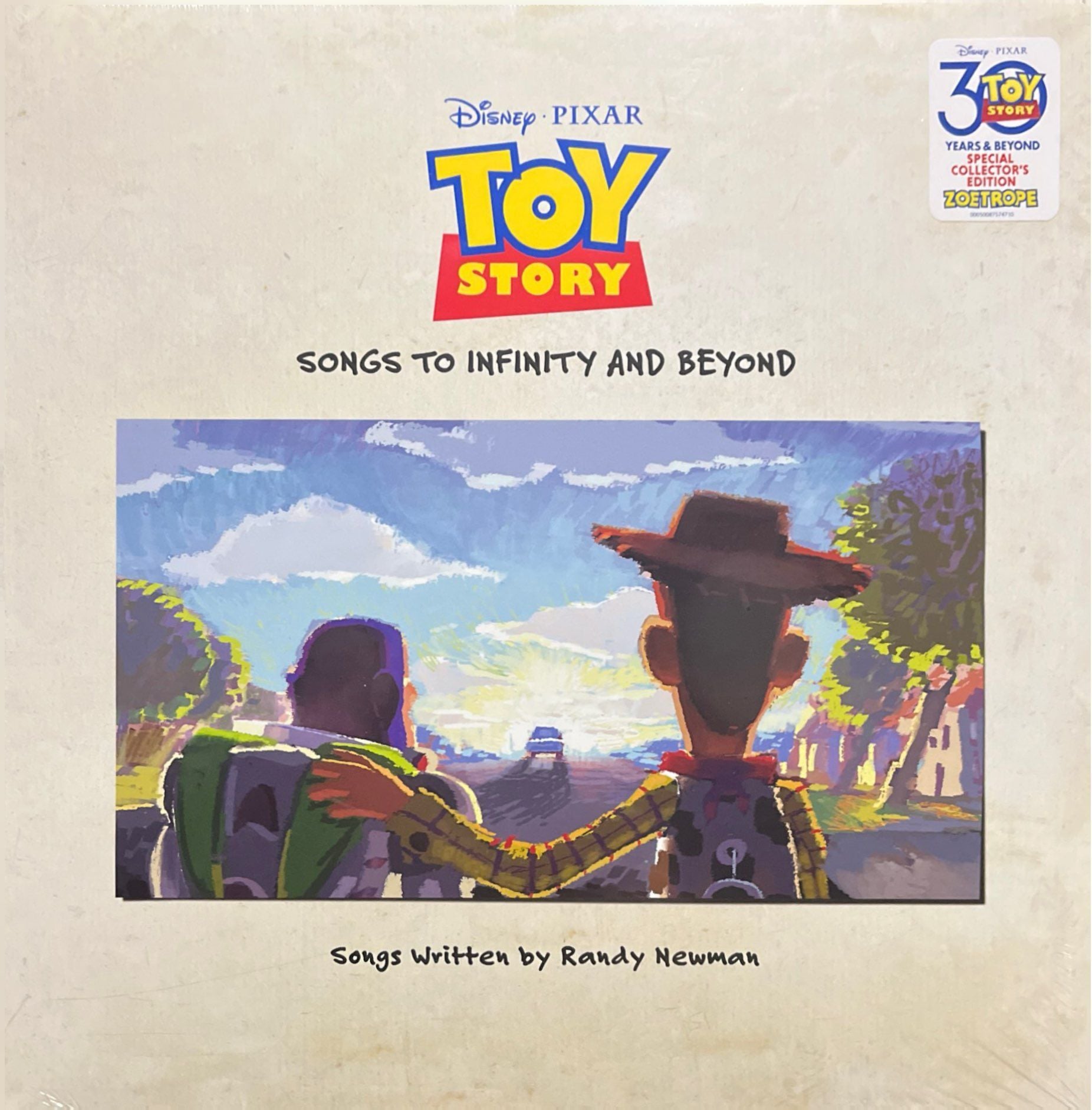 Toy Story Songs To Infinity And Beyond Zoetrope Baskı LP Plak
