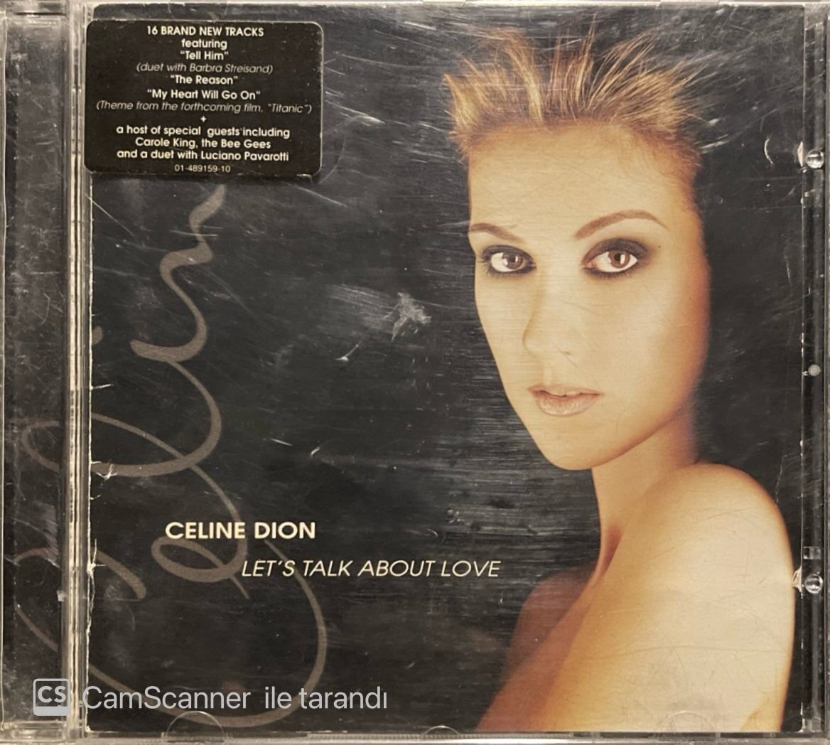 Celine Dion Let's Talk About Love CD