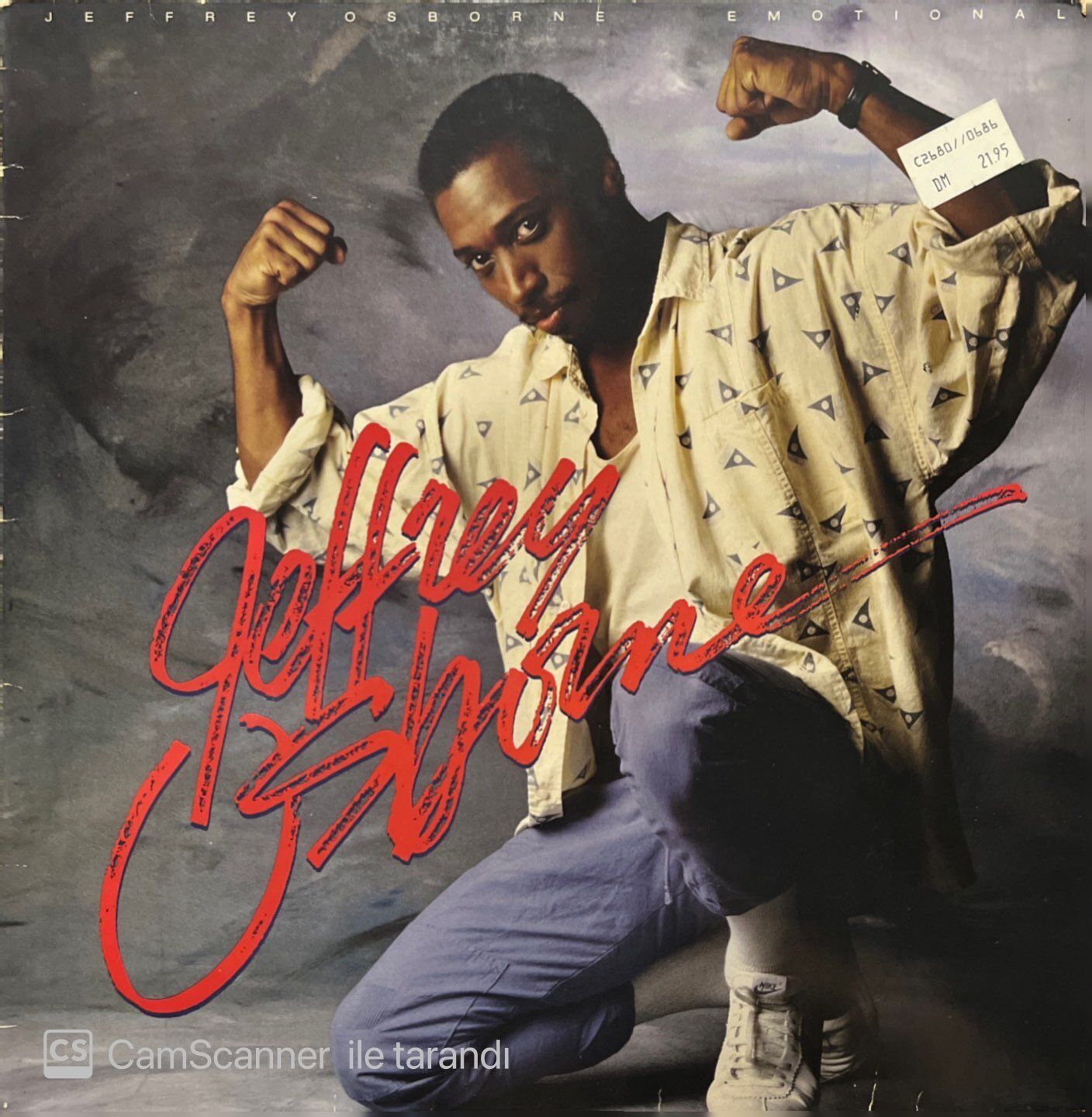 Jeffrey Osborne Emotional LP Plak