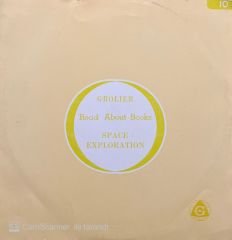 Grolier Read About Books Space Exploration 10 inç LP Klasik Plak