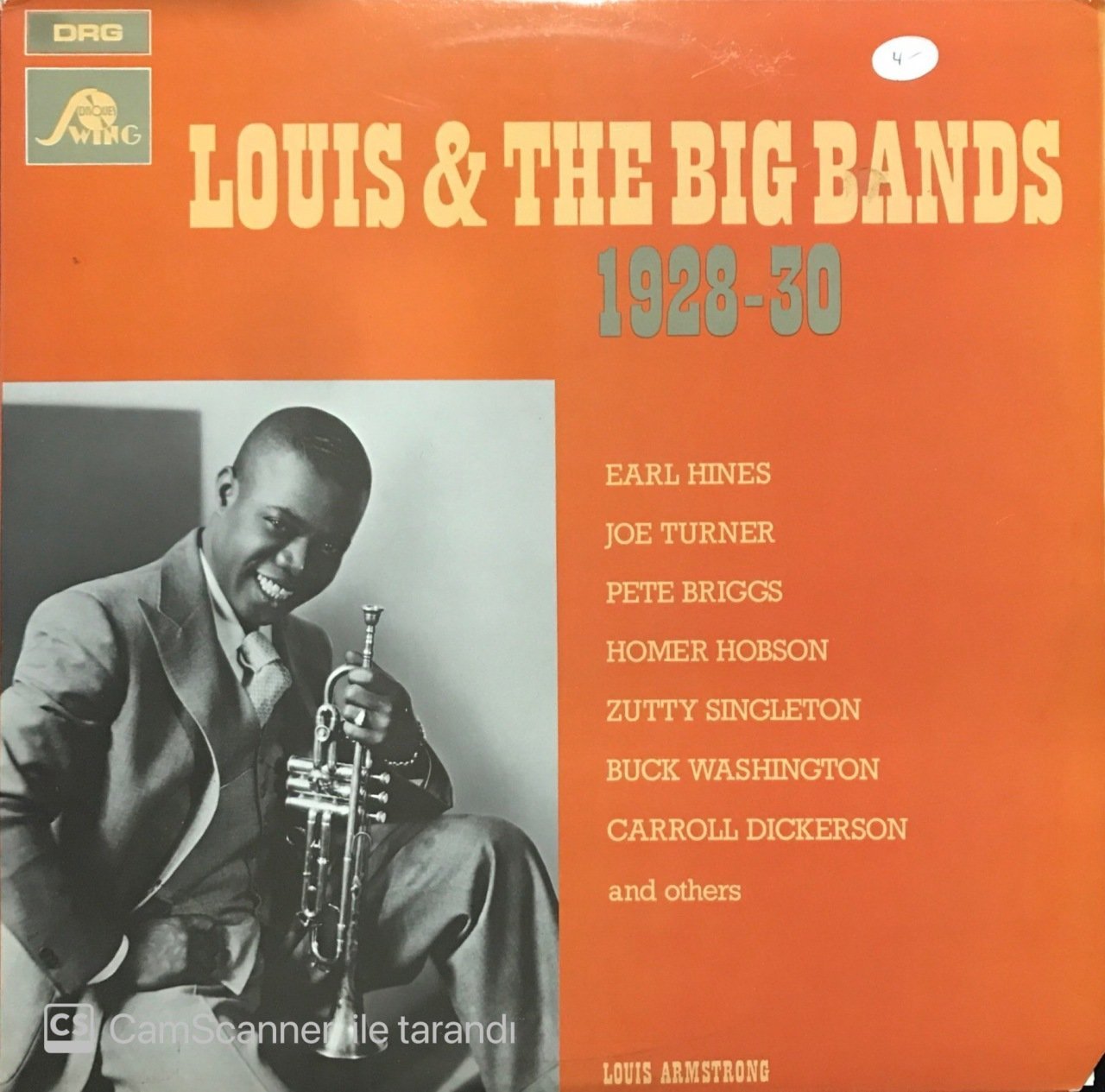 Louis Armstrong Louis & The Big Bands 1928-30 LP Plak