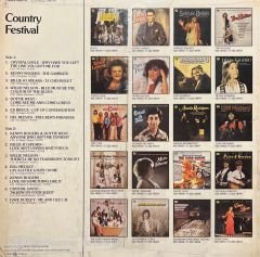 Country Festival LP Plak