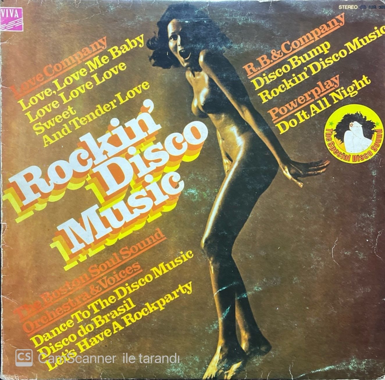 Rockin Disco Music LP Plak