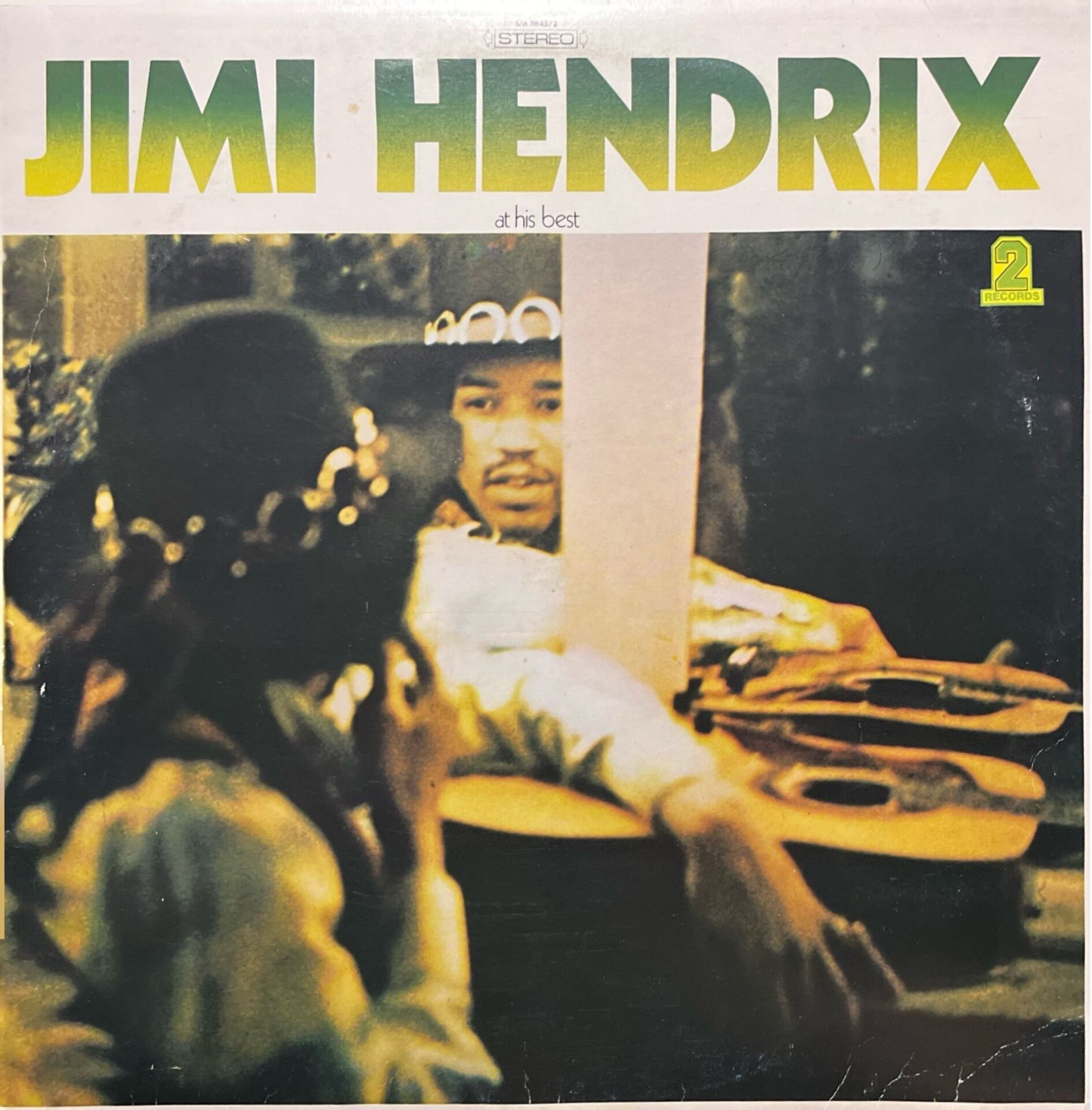 Jimi Hendrix At His Best Double LP Plak