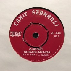 Cahit Seyhanlı Gurbet Sokaklarında 45lik Plak