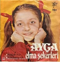 Ayça ve Elma Şekerleri Küçük Kız 45lik Plak