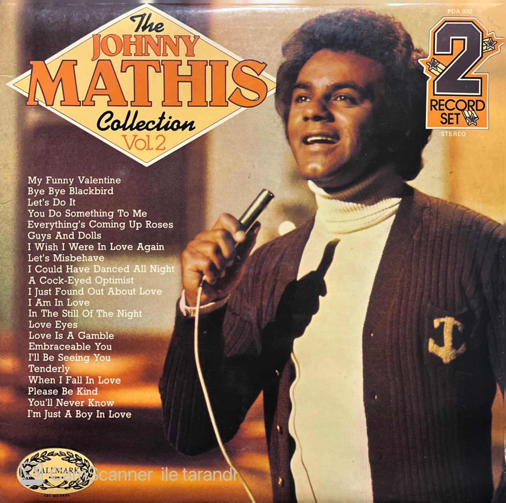 The Johnny Mathis Collection Vol 2  Double LP Plak
