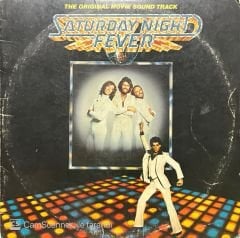 Saturday Night Fever Soundtrack Double LP Plak