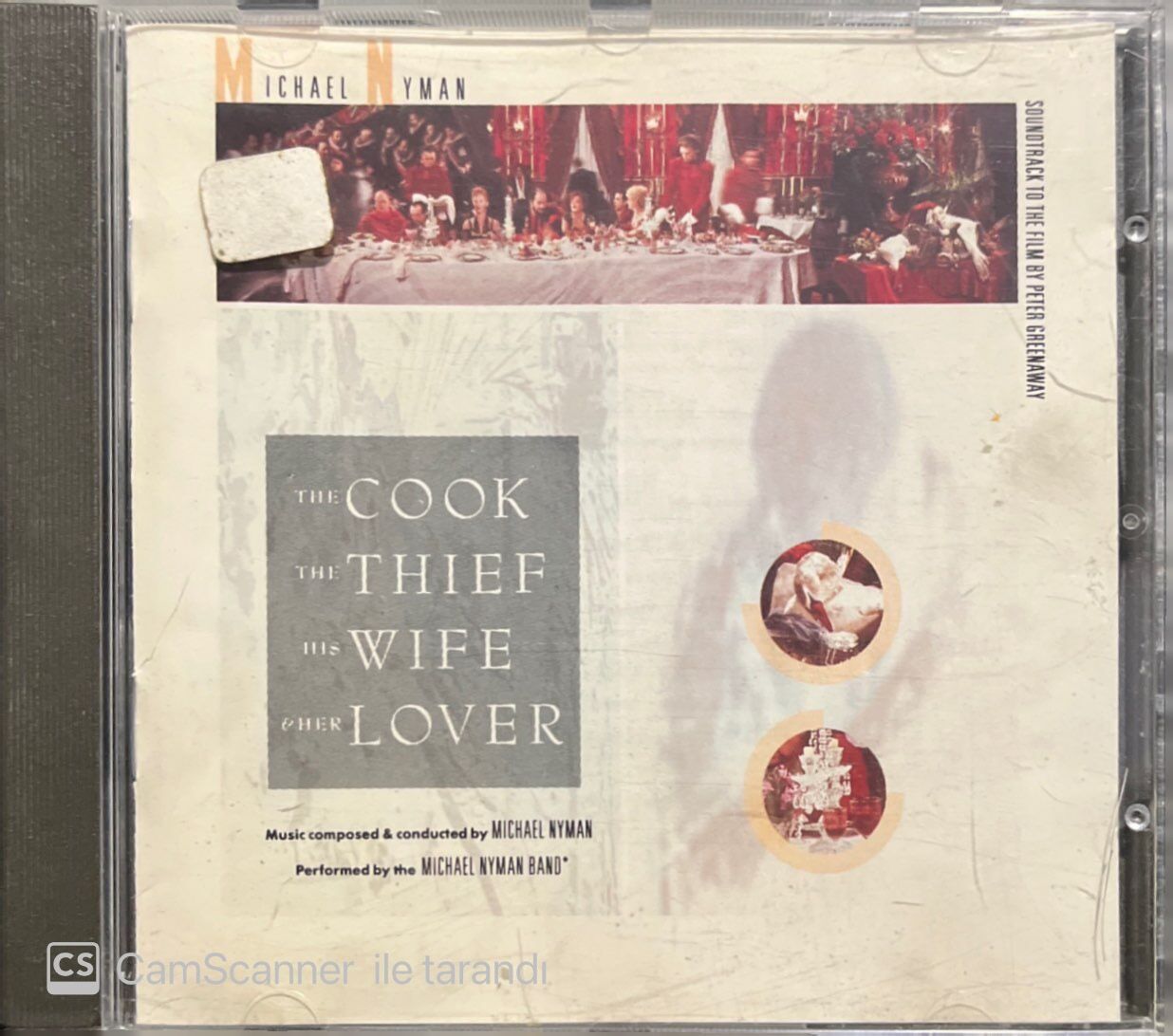 Michael Nyman The Cook The Thief The Wife & Her Lover CD