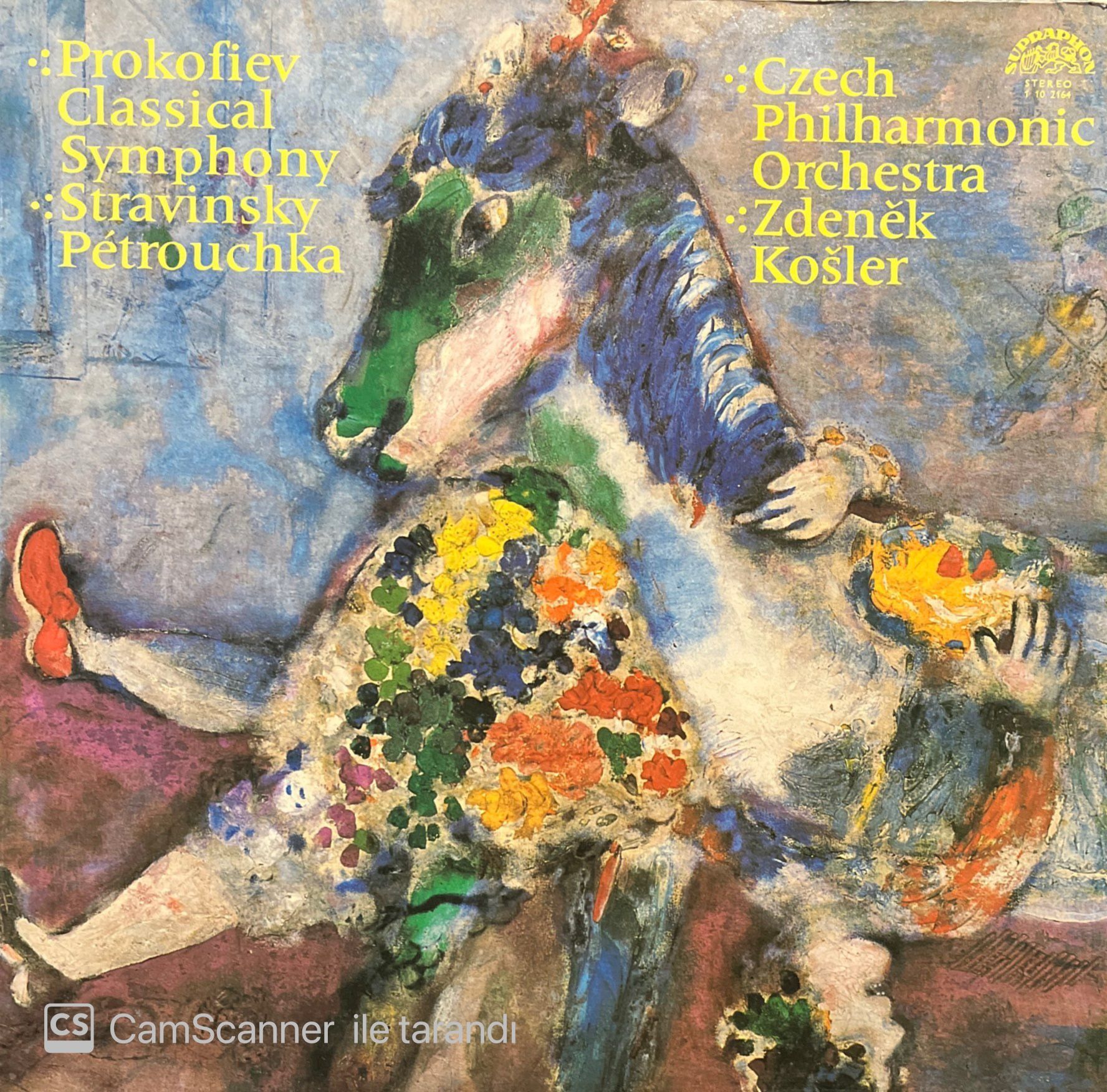 Prokofiev Classical Symphony Stravinsky Petrouchka LP Klasik Plak