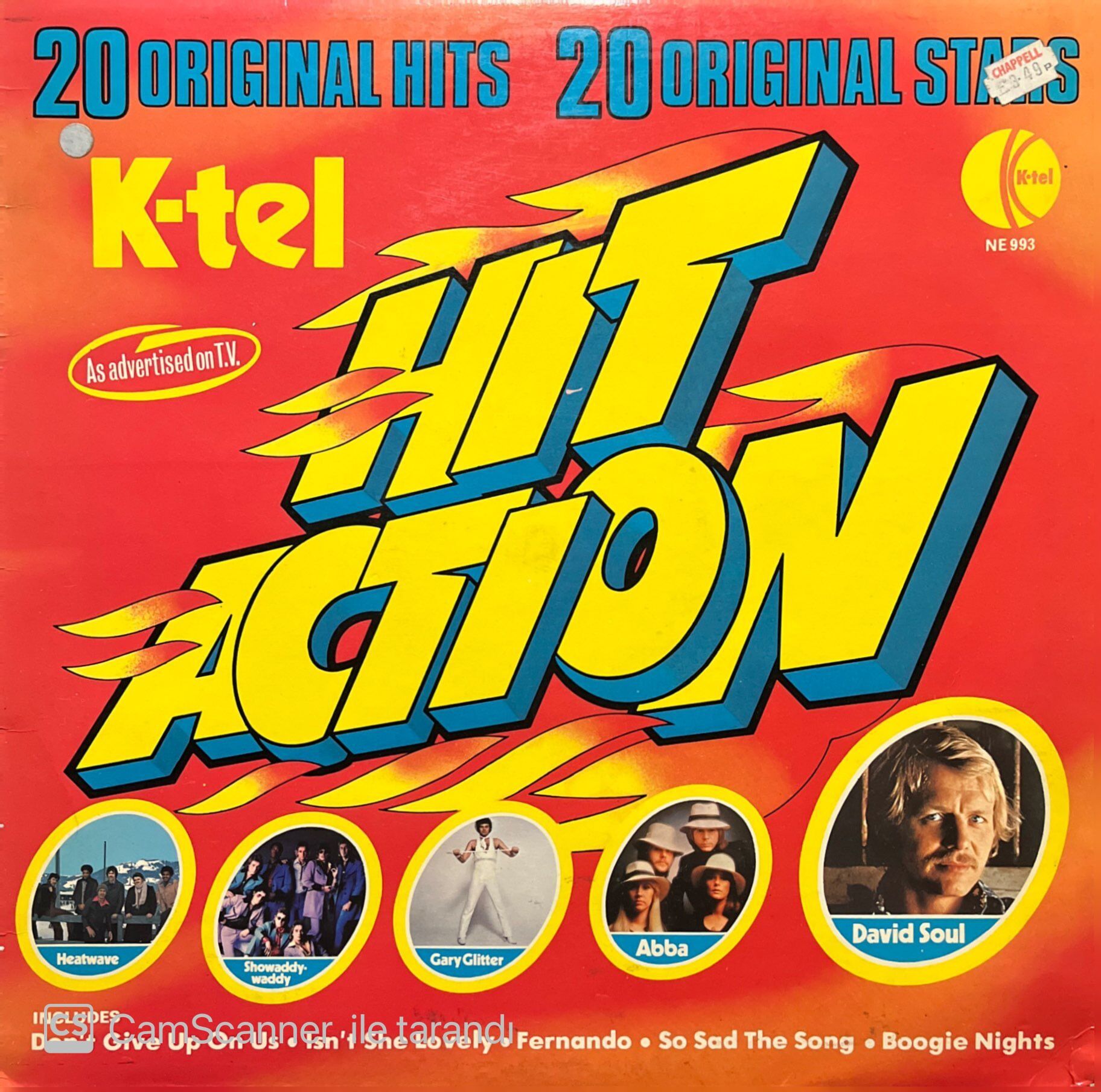 Hit Action 20 Original Hİts LP Plak
