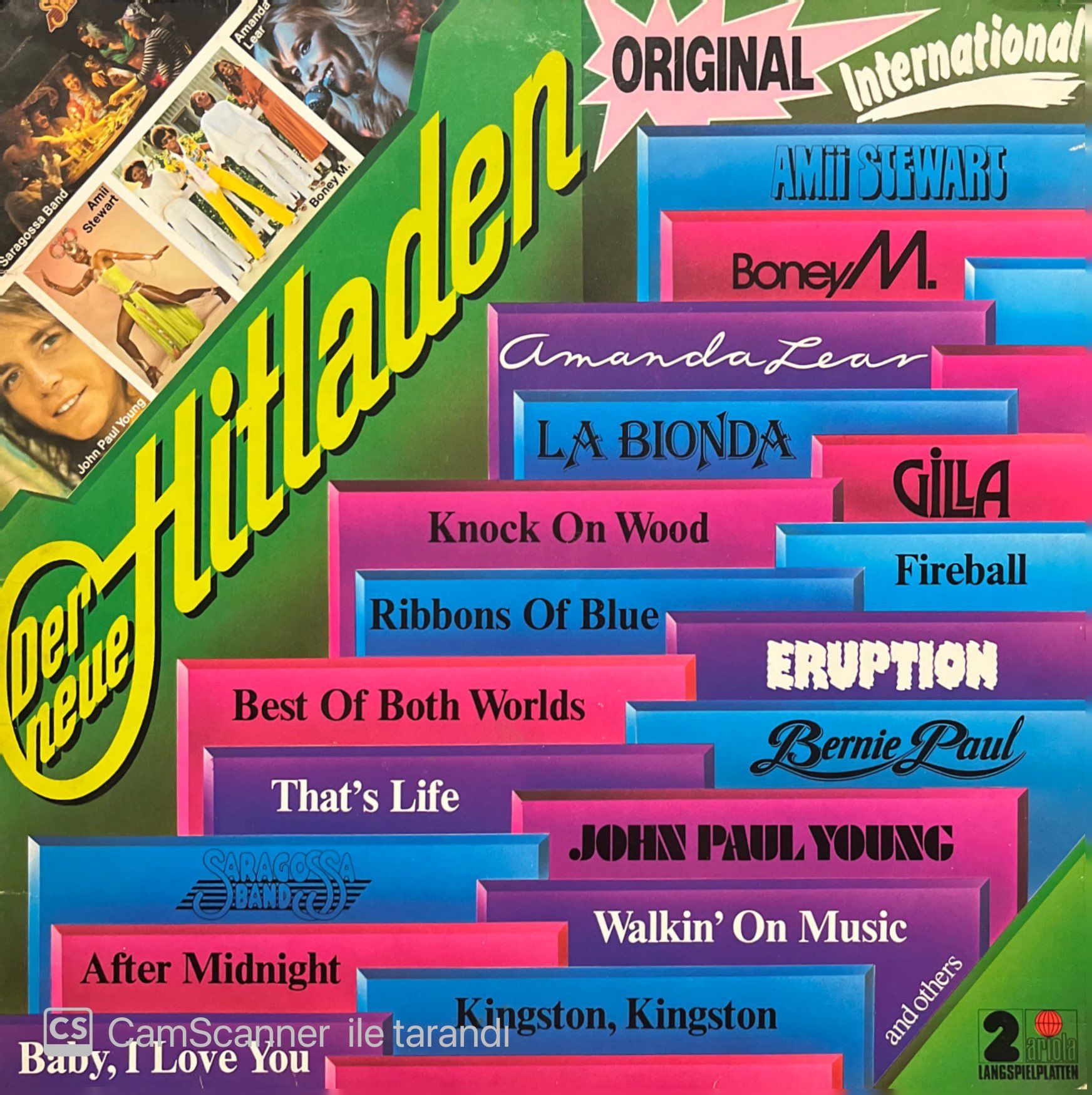 Hitladen Original International Double LP Plak