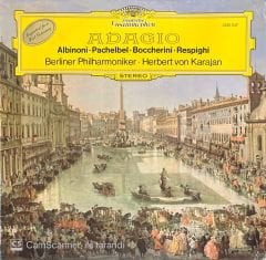 Adagio Albinoni Pachelbel Boccherini Respighi LP Klasik Plak