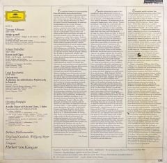 Adagio Albinoni Pachelbel Boccherini Respighi LP Klasik Plak