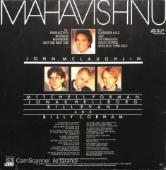 Mahavishnu LP Plak