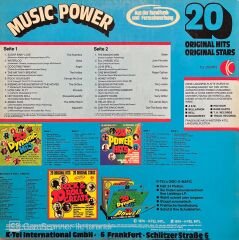 Music Power 20 Original Hİts LP Plak
