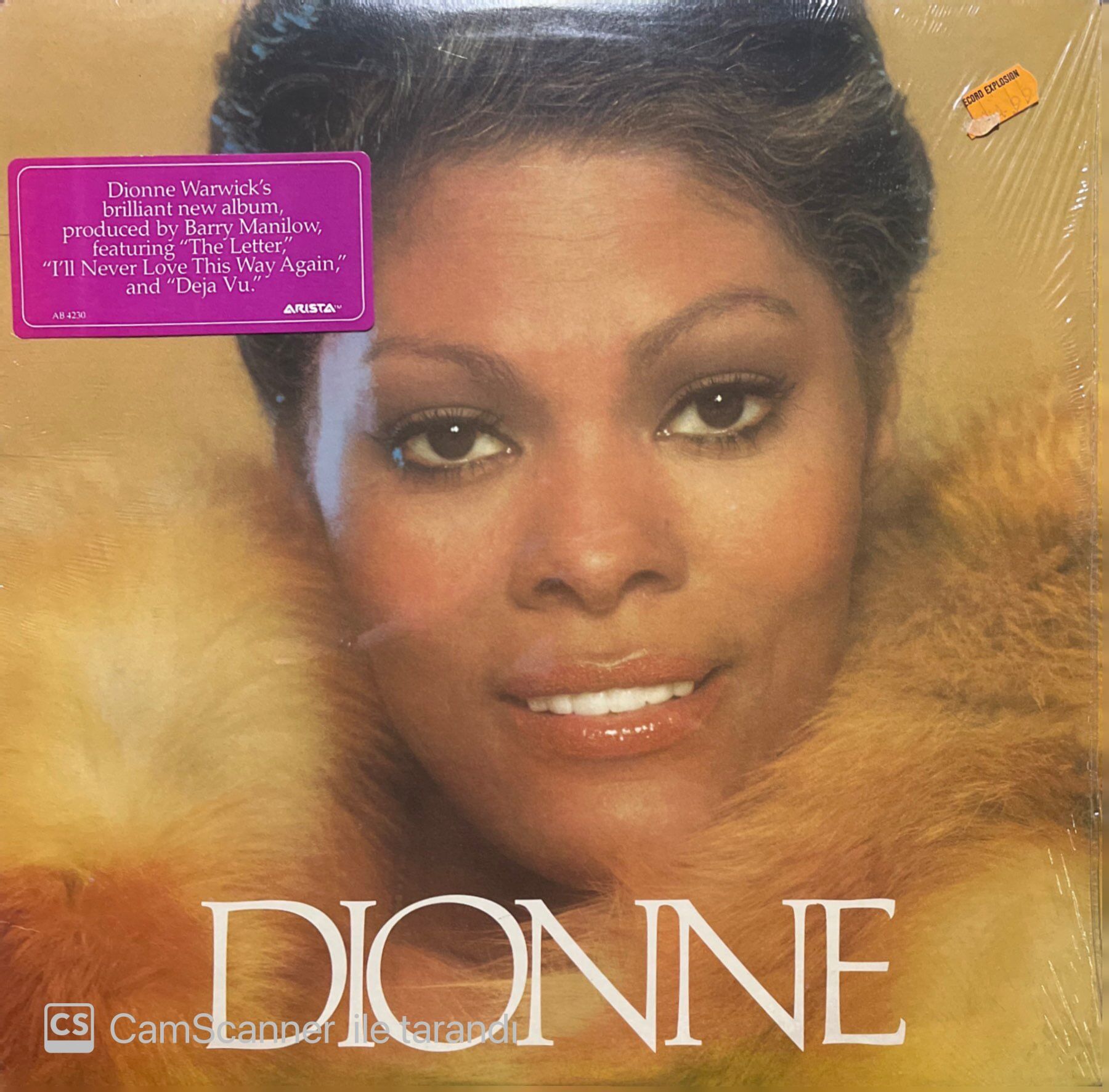 Dionne Warwick Dionne LP Plak