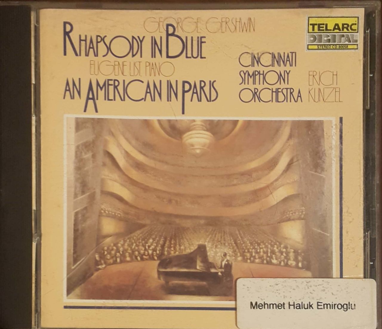 George Gershwin Rhapsody İn Blue An American In Paris CD