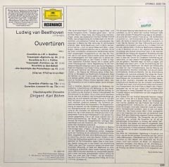 Karl Böhm Beethoven Ouvertüren LP Klasik Plak