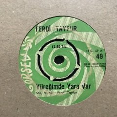 Ferdi Tayfur Yüreğimde Yara Var 45lik Plak
