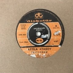 Atilla Atasoy İstiyorum Depo Malı 45lik Plak